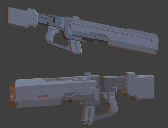 Scifi Rifle